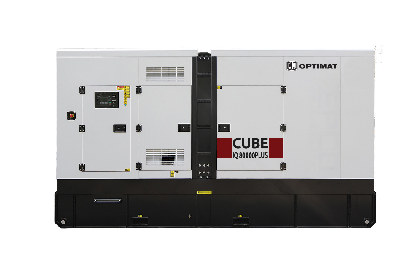 Generator, agregat prądotwórczy, prądu Optimat IQ80000PLUS CUBE 80 kW - diesla, diesel, trójfazowy, 400V/230V