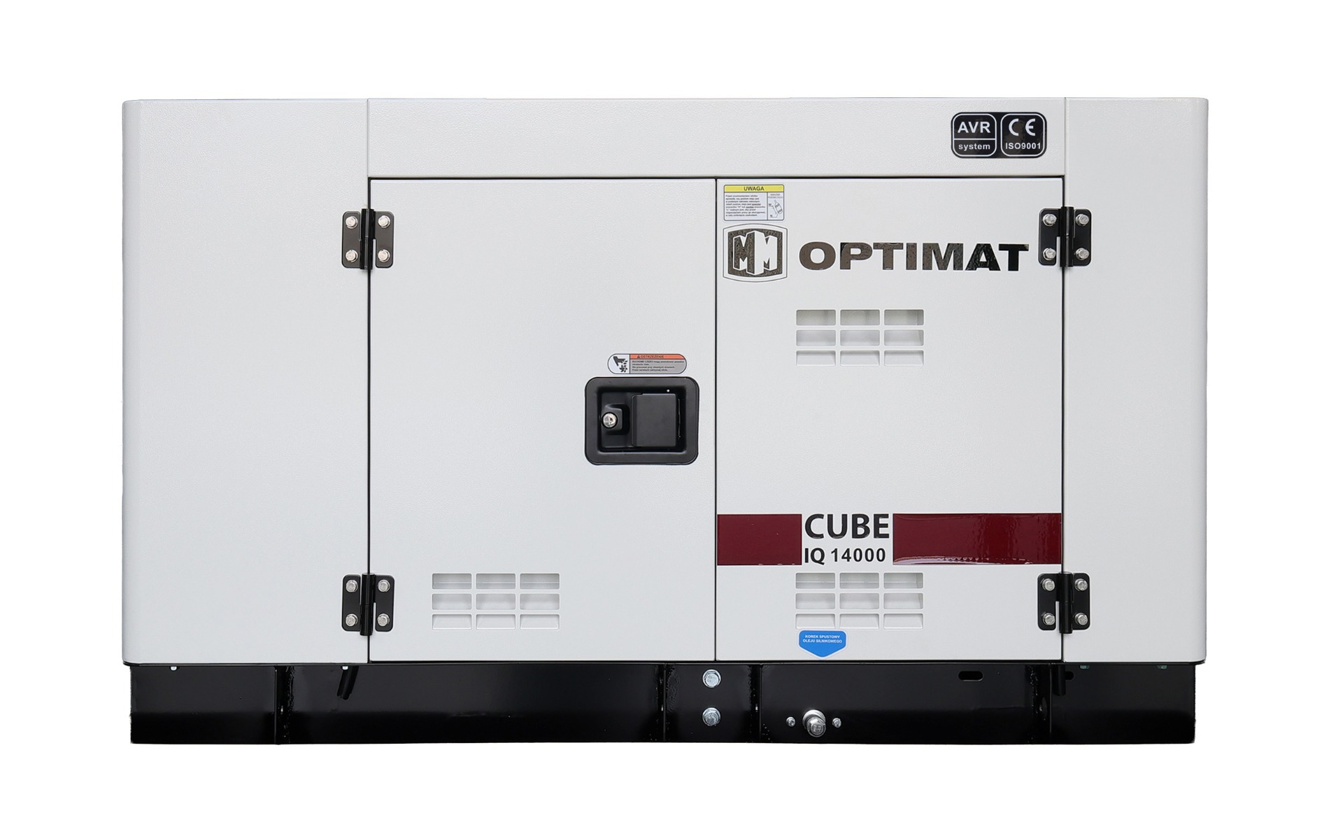 Generator, agregat prądotwórczy, prądu Optimat IQ14000 CUBE 12,8 kW - diesla, diesel, trójfazowy, 3 fazowy, 400V/230V