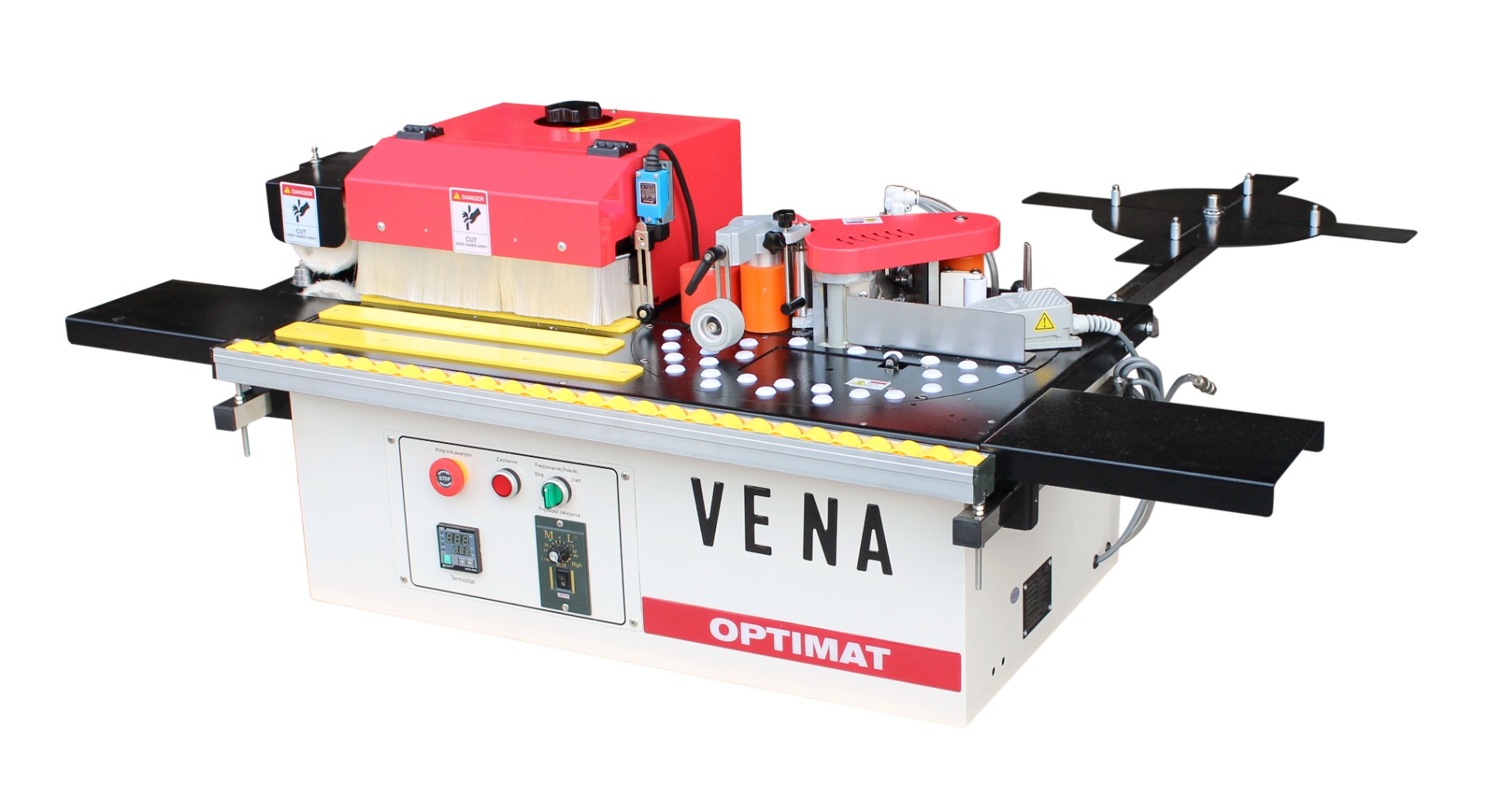 Okleiniarka stolikowa prosto/krzywoliniowa OPTIMAT VENA