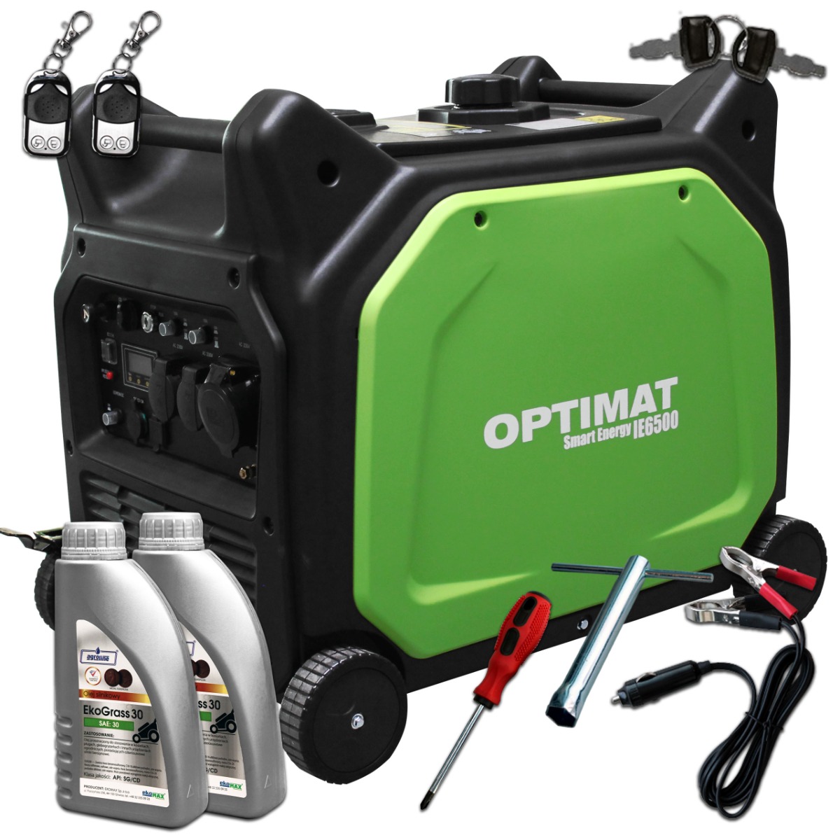 Generator Agregat Prądotwórczy Inwertorowy Optimat Smart Energy IE6500 - E-START