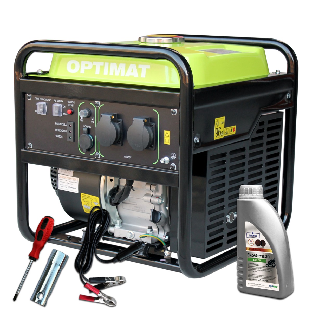 Generator Agregat Prądotwórczy Inwertorowy Optimat Smart Energy IO3500