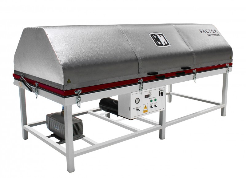 Prasa próżniowa membranowa OPTIMAT FACTOR (oklejania, fornirowania, fornirów, forniru) 