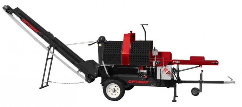 Piło-łuparka elektryczna 20 ton OPTIMAT Titanium CLS 20-E 380