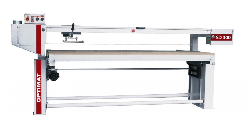 Szlifierka długotaśmowa elektrycznie unoszony stół OPTIMAT SD 300