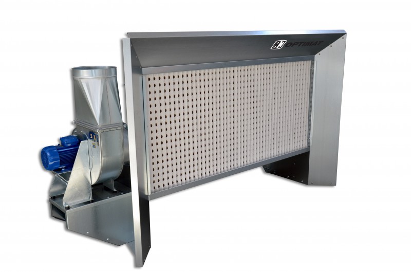 Ściana lakiernicza OPTIMAT 10/20 filtr lamel