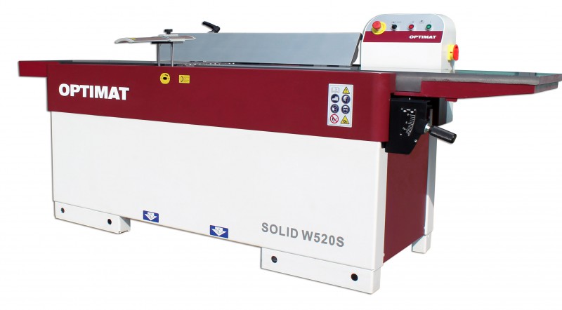 Strugarko wyrówniarka OPTIMAT SOLID W 520S z wałem spiralnym