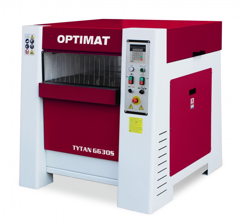 Grubościówka OPTIMAT TYTAN G630 S z wałem spiralnym - 7,5 kW