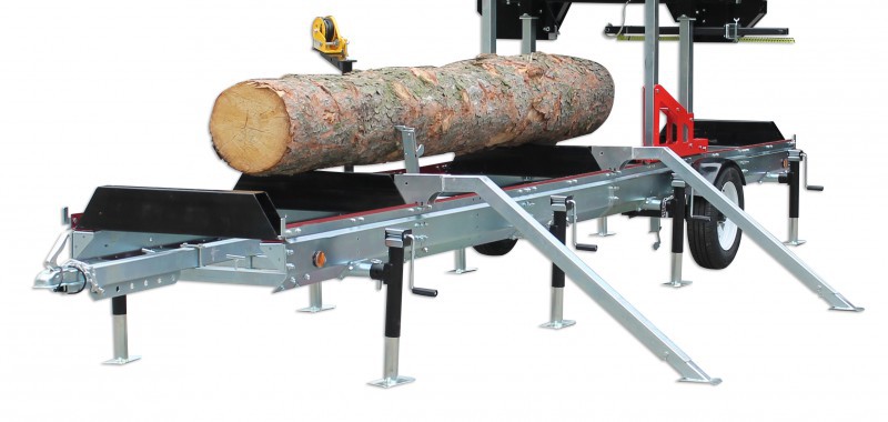 Układ jezdny przyczepka RST4 (4 kpl. podpórek) do Traka Optimat Timberland TMC790 TMG790